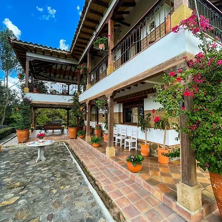 Posada Maria Del Carmen Raquira Exterior photo